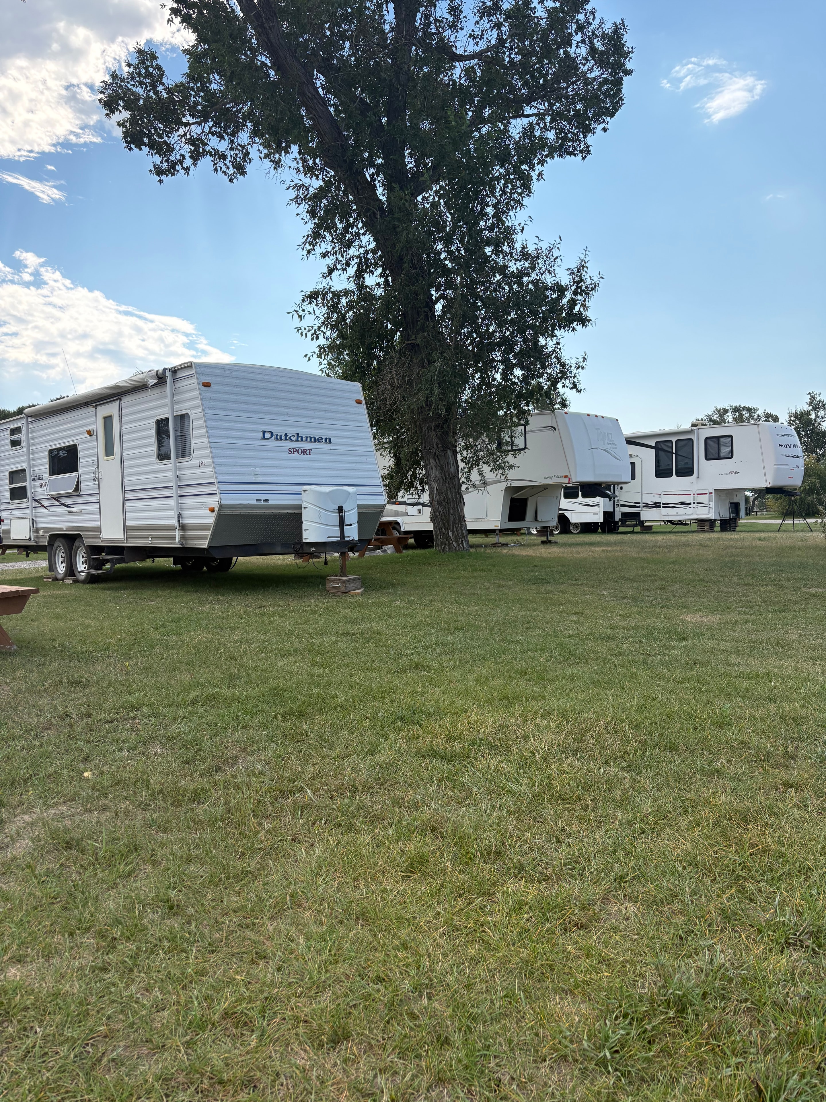 RV rental at Rivers Edge Campground